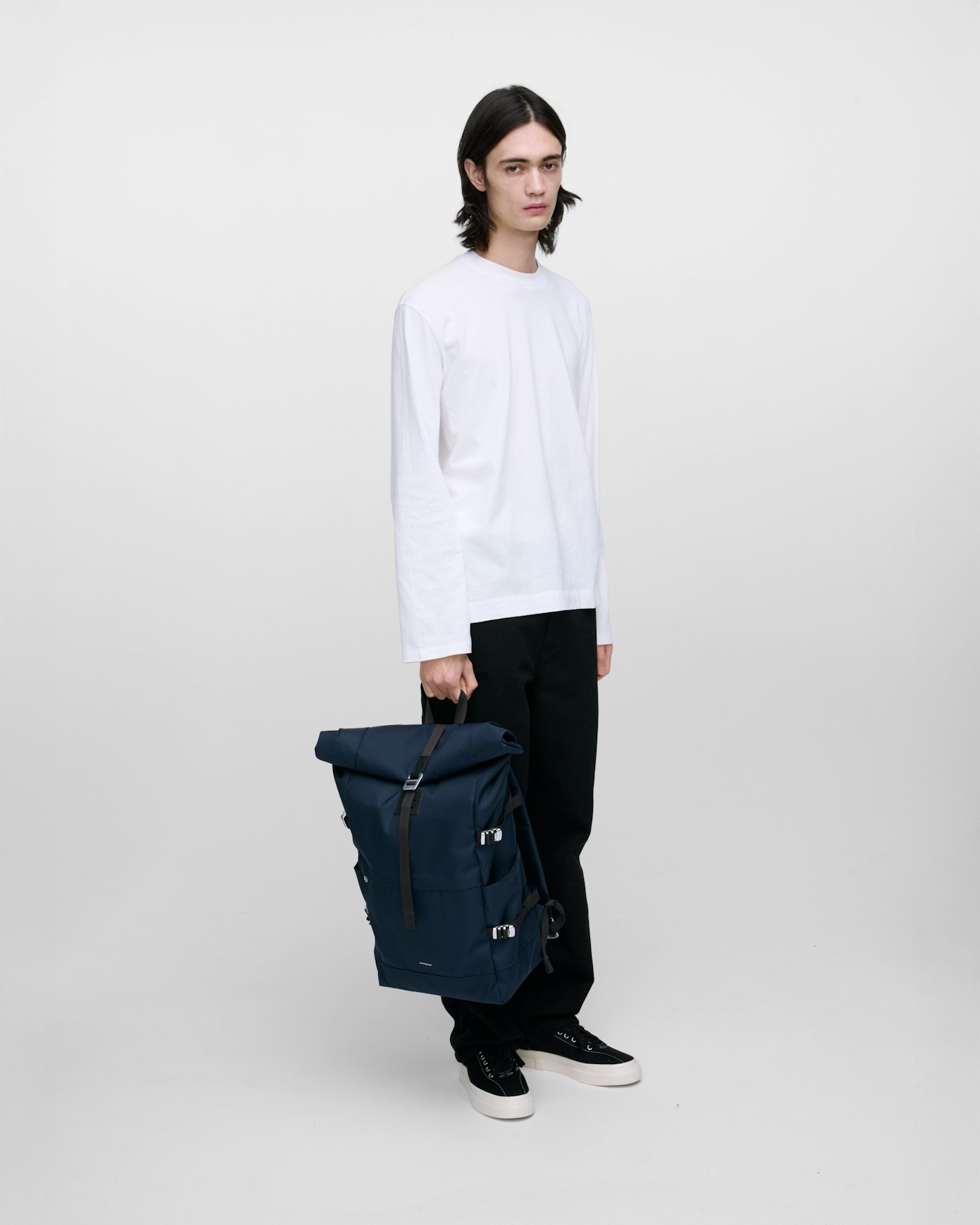 ICON Rolltop Backpack L är i färgen navy (8 av 9)