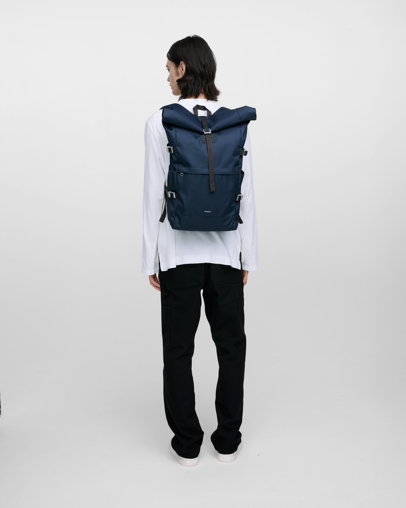 ICON Rolltop Backpack L är i färgen navy (9 av 9)