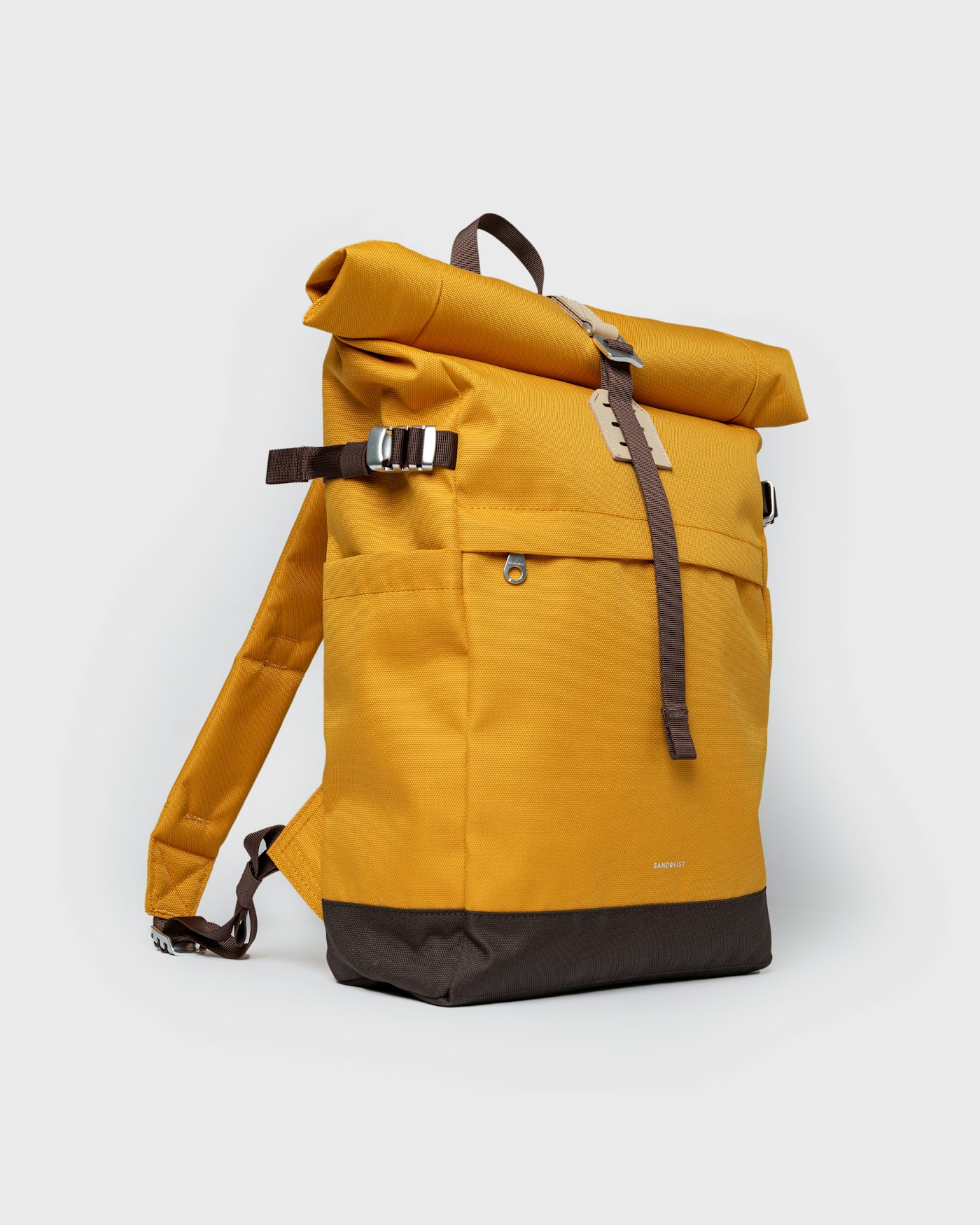 ICON Rolltop backpack M is in color golden yellow (2 of 8)