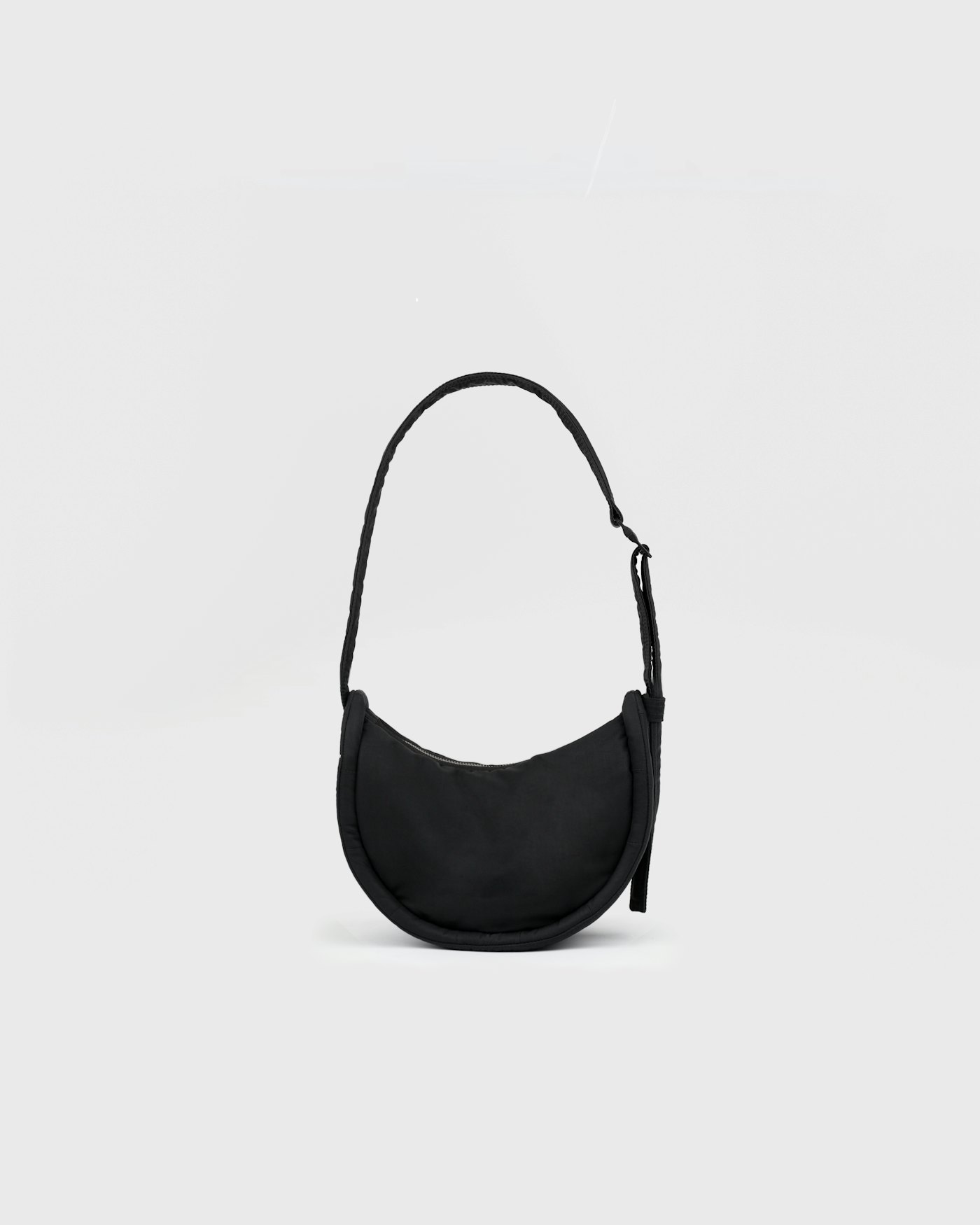 CURVE Half Moon Bag Mini is in color black (4 of 17)