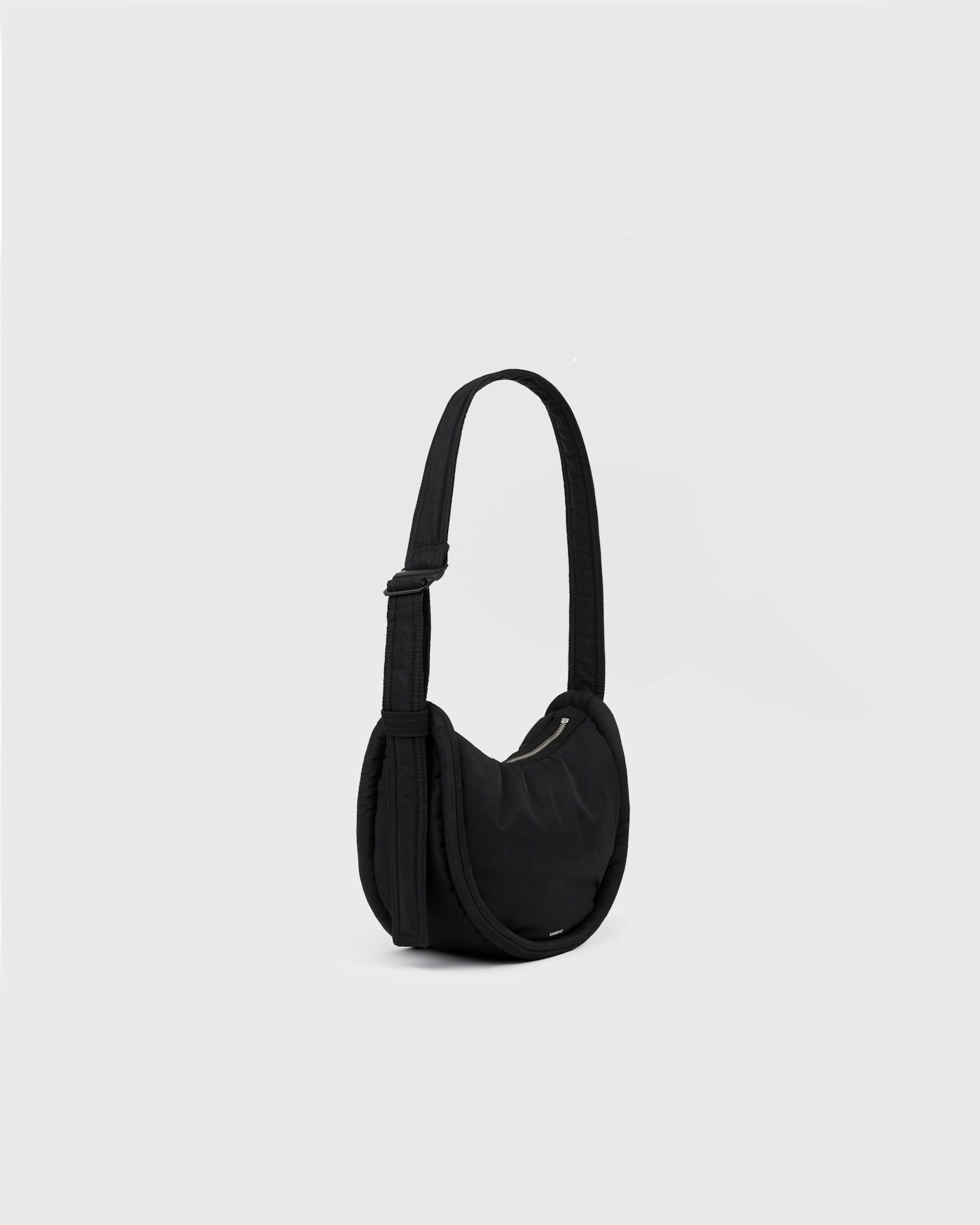 CURVE Half Moon Bag Mini is in color black (2 of 17)