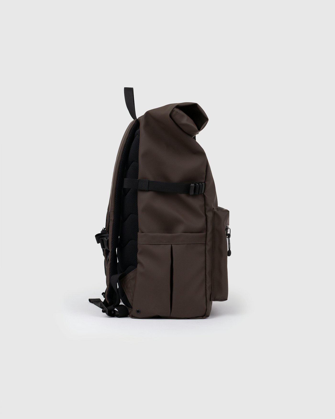STREAM ROLLTOP BACKPACK L is in color brown (3 of 5)