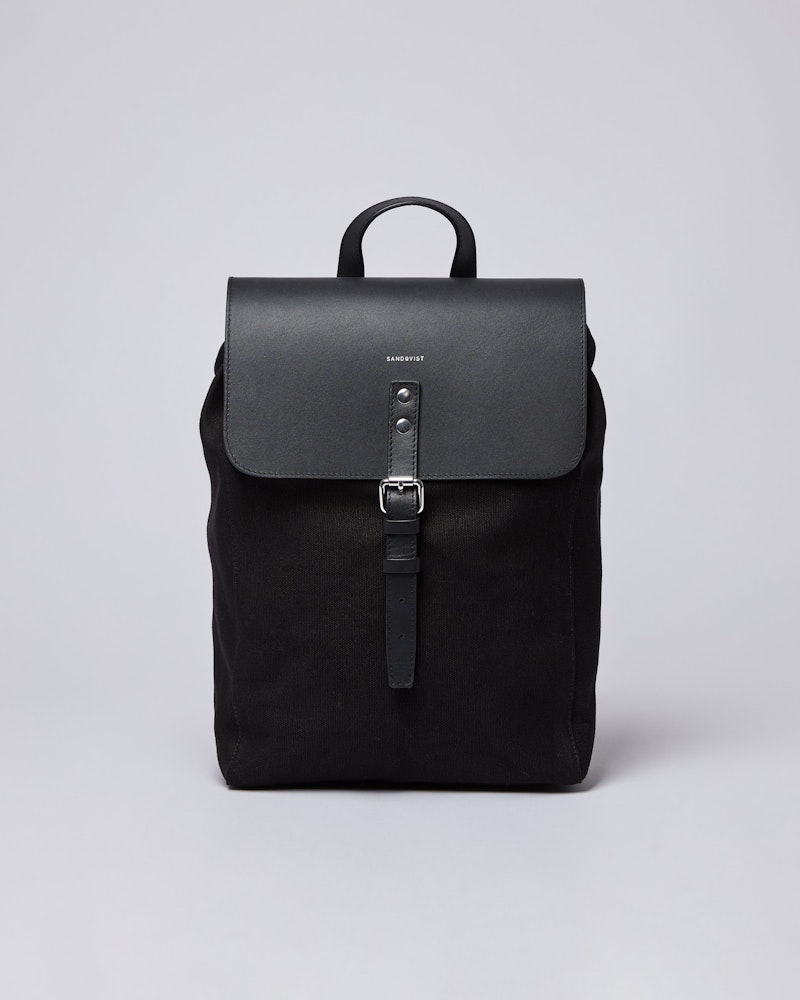 Sandqvist Backpack Black Alva Sandqvist Backpack Black Alva