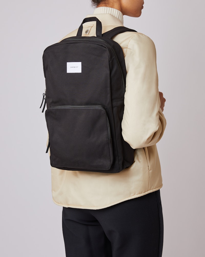 Sandqvist Backpack Black Kim