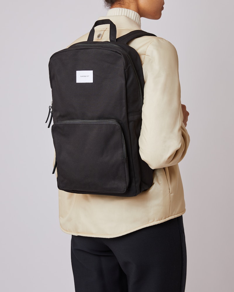 Sandqvist Backpack Black Kim Sandqvist Backpack Black Kim