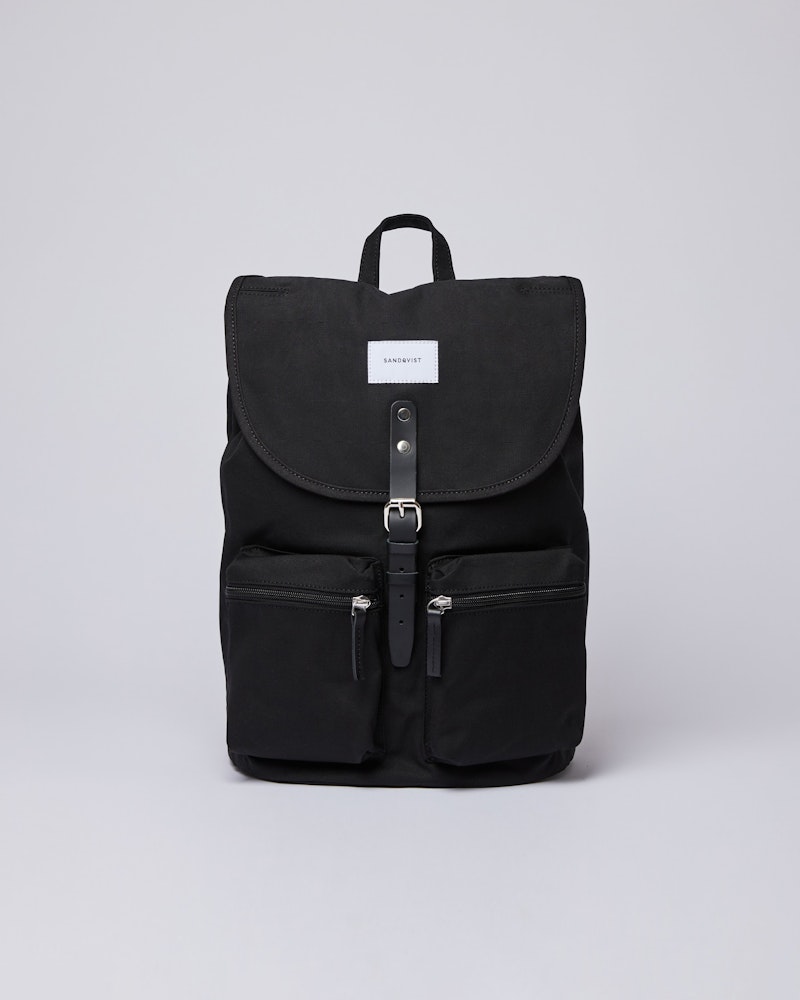 Sandqvist Backpack Black Roald Sandqvist Backpack Black Roald